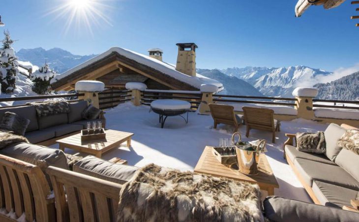 Chalet Chouqui, Verbier, Roof Balcony